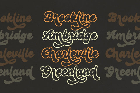 Galactic - Groovy Font Font Alpaprana Studio 