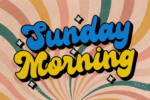 Galactic - Groovy Font Font Alpaprana Studio 