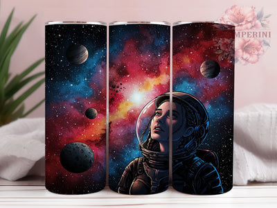 Galaxy Astral Cosmic Nebula Tumbler Wrap, Astral Cluster, 20 oz Tumbler Sublimation Design, Straight & Tapered, PNG Files, Digital Download Sublimation Li Zamperini 
