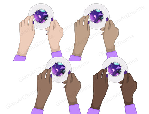 Galaxy Clipart | Space Clipart Bundle SVG GlamArtZhanna 