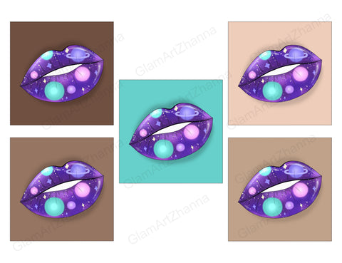 Galaxy Clipart | Space Clipart Bundle SVG GlamArtZhanna 