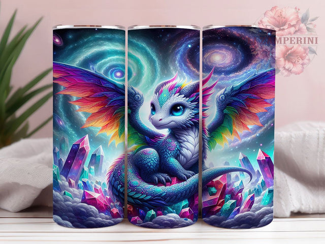 Galaxy Cosmic Celestial Dragon Tumbler, Cosmic Dragon Wrap, Fire Dragon Sublimation, 20oz Tumbler PNG, Fantasy Dragon Design, Mythical Creature Wrap, Celestial Dragon Art Sublimation Li Zamperini 