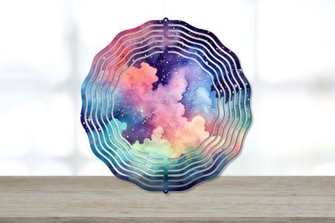 Galaxy Wind Spinner Sublimation Designs Bundle Sublimation Regulrcrative 
