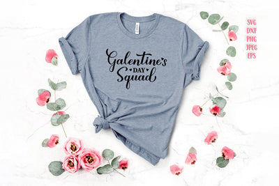 Galentines Day Squad SVG. Galentine Day. Anti-Valentines Day SVG LaBelezoka 
