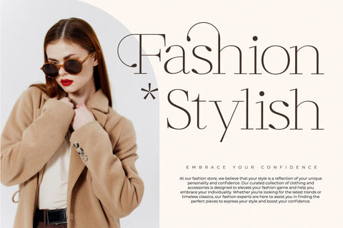 Galiken - Modern Elegant Serif Font Letterena Studios 