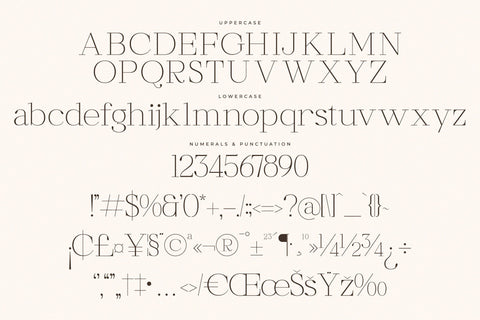 Galiken - Modern Elegant Serif Font Letterena Studios 