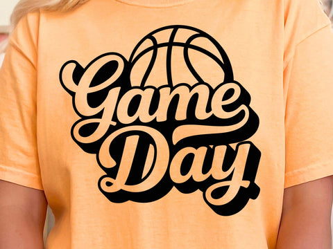 Game Day Basketball SVG, Basketball Svg, Basketball Mom Shirt Svg, Basketball Mom Svg, Game Day Svg, Basketball Life Svg, Sports Mom Svg SVG DesignDestine 