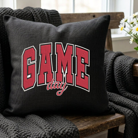 Game Day Embroidery Design – Varsity Sports Collegiate Football Machine Embroidery File Embroidery/Applique DESIGNS PatternFeed8 