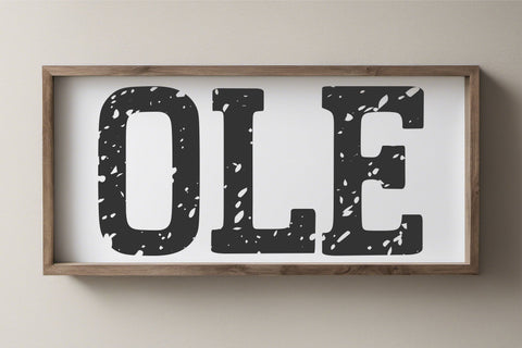 Game Day Font – Varsity Distressed Sports Font for T-Shirts Font TonisArtStudio 