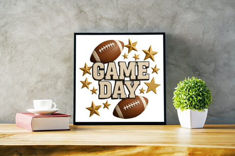 Game Day Football Graphic PNG Sublimation Clipart Sublimation SVGArt 