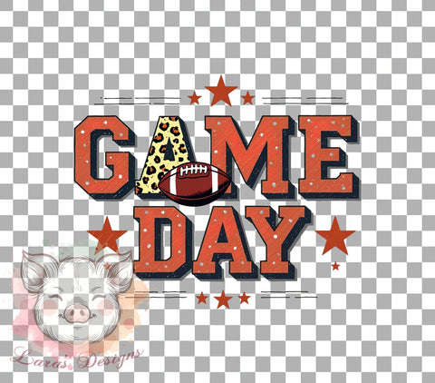 Game Day, Football Mom, Sports PNG, Team Spirit, Football Graphics, Cheer Mom, Athletic Download, Football Season Sublimation Lara' s Designs 