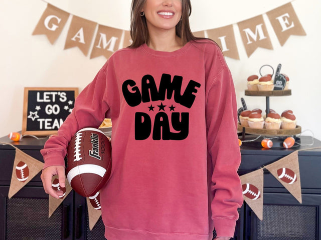 Game Day | Football Silhouette Design | PNG SVG DXF EPS SVG Silhouette School Blog Design Shop 