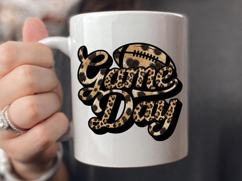Game Day Png, Game Day Shirt Png, Football Game Day leopard Png, Football Shirt Png, Game Day Vibes Png, Football Mom Png SVG DesignDestine 