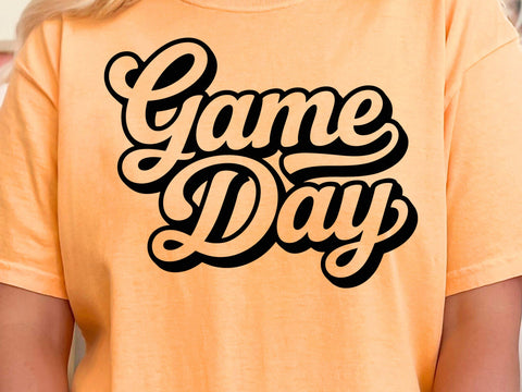 Game Day SVG, Game Day Vibes Svg, Game Day Shirt Svg, Retro Sport Svg, Fall Sports Svg, It’s Game Day Y’all Svg, Sport Fan Svg SVG DesignDestine 