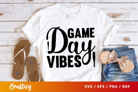 Game day vibes SVG Design SVG Designangry 