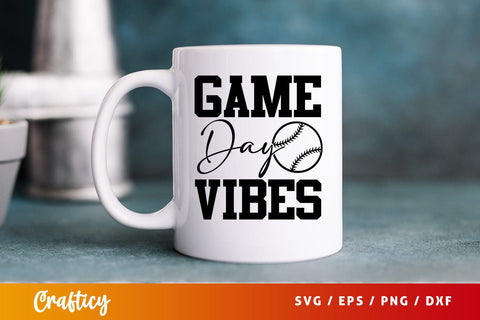 Game day vibes SVG Design SVG Designangry 