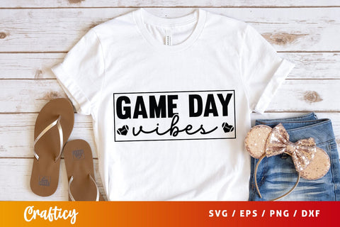 Game day vibes SVG Design SVG Designangry 
