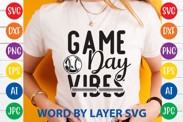 Game Day Vibes SVG DESIGN SVG Rafiqul20606 