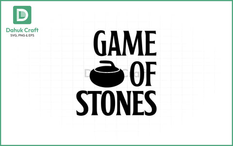 Game of Stones SVG – Curling Parody Game of Stones SVG PNG & EPS V32 SVG dahukdesign 