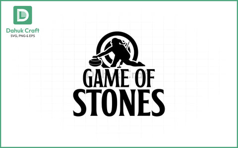 Game of Stones SVG – Curling Parody Game of Stones SVG PNG & EPS V33 SVG dahukdesign 