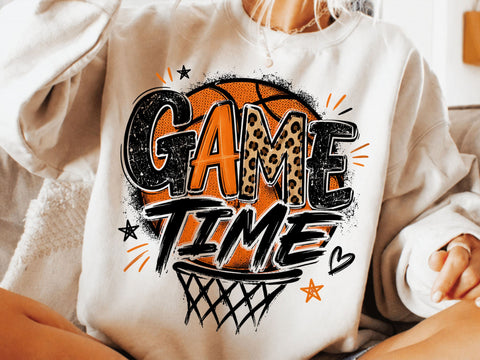 Game Time Basketball PNG SVG DesignDestine 