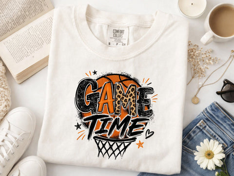 Game Time Basketball PNG SVG DesignDestine 