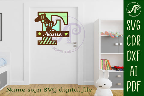 Gamer Capital Monogram Letter F SVG SVG APInspireddesigns 