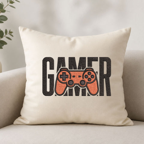 Gamer Controller Machine Embroidery Design – Video Game Gaming Embroidery File Embroidery/Applique DESIGNS PatternFeed8 