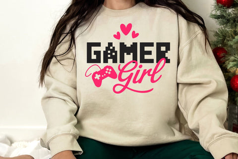 Gamer Girl Svg, Gamer Girl Cricut,Gamer Girl Png, Gamer Girl svg, Gamer Girl svg , Gamer Girl Vector SVG DesignDestine 
