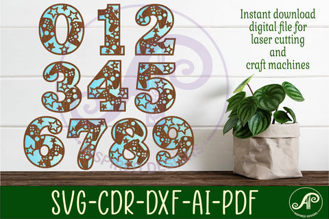 Gamer numbers two layer wall sign SVG cut files SVG APInspireddesigns 