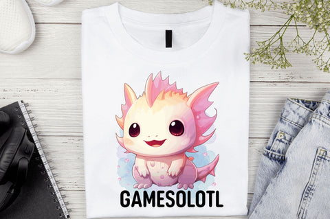 Gamesolotl Sublimation Design Sublimation Regulrcrative 