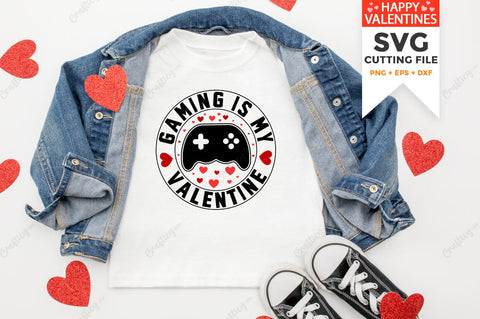 Gaming Is My Valentine SVG Design SVG Designangry 