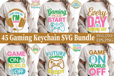 Gaming Keychain SVG Bundle SVG Angelina750 