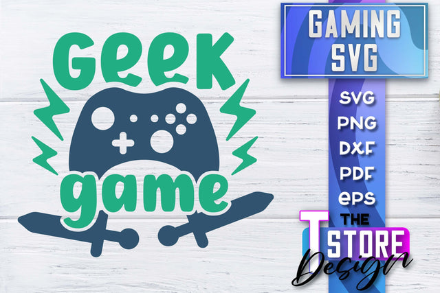 Gaming SVG Design | Gamer Quotes SVG | Funny Sayings SVG SVG The T Store Design 