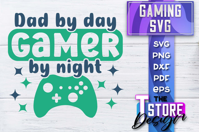 Gaming SVG Design | Gamer Quotes SVG | Funny Sayings SVG SVG The T Store Design 