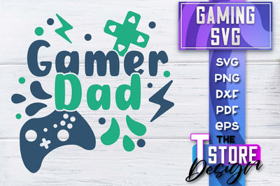 Gaming SVG Design | Gamer Quotes SVG | Funny Sayings SVG SVG The T Store Design 
