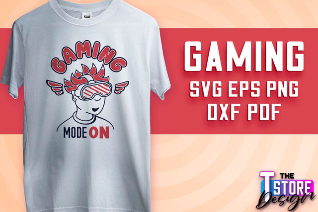 Gaming SVG Design | Gamer Quotes SVG | Funny Sayings SVG v.1 SVG The T Store Design 
