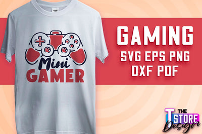 Gaming SVG Design | Gamer Quotes SVG | Funny Sayings SVG v.1 SVG The T Store Design 