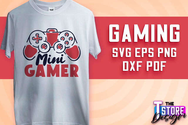 Gaming SVG Design | Gamer Quotes SVG | Funny Sayings SVG v.1 SVG The T Store Design 