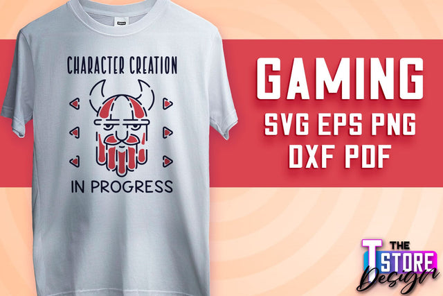 Gaming SVG Design | Gamer Quotes SVG | Funny Sayings SVG v.1 SVG The T Store Design 