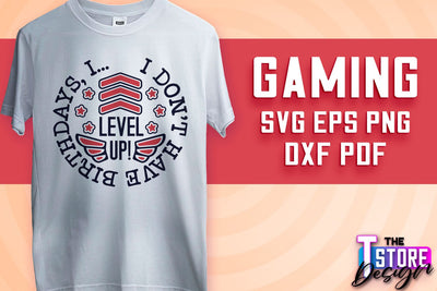 Gaming SVG Design | Gamer Quotes SVG | Funny Sayings SVG v.1 SVG The T Store Design 