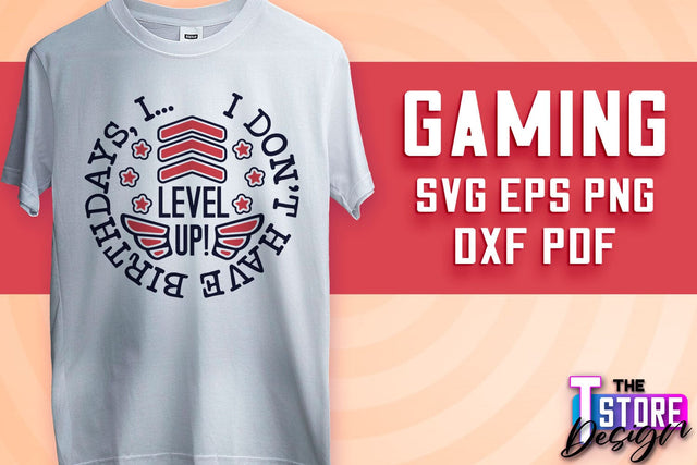 Gaming SVG Design | Gamer Quotes SVG | Funny Sayings SVG v.1 SVG The T Store Design 
