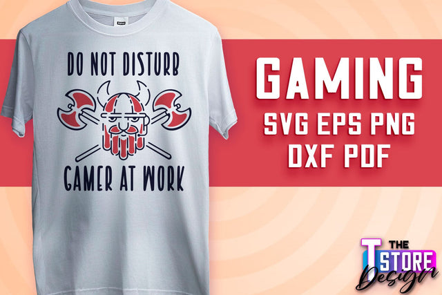 Gaming SVG Design | Gamer Quotes SVG | Funny Sayings SVG v.1 SVG The T Store Design 