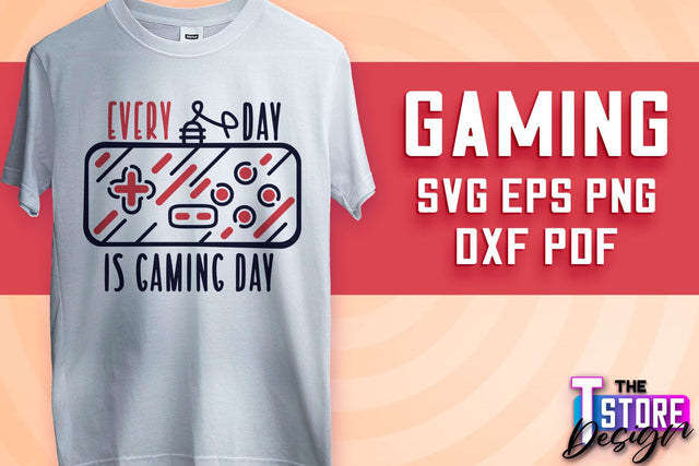 Gaming SVG Design | Gamer Quotes SVG | Funny Sayings SVG v.1 SVG The T Store Design 