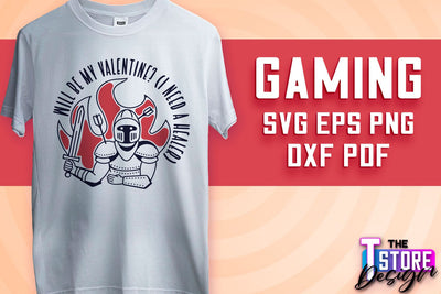 Gaming SVG Design | Gamer Quotes SVG | Funny Sayings SVG v.1 SVG The T Store Design 