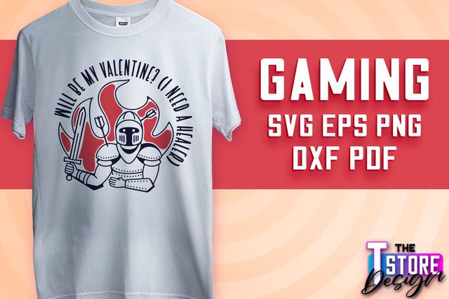 Gaming SVG Design | Gamer Quotes SVG | Funny Sayings SVG v.1 SVG The T Store Design 