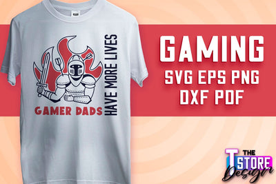 Gaming SVG Design | Gamer Quotes SVG | Funny Sayings SVG v.1 SVG The T Store Design 