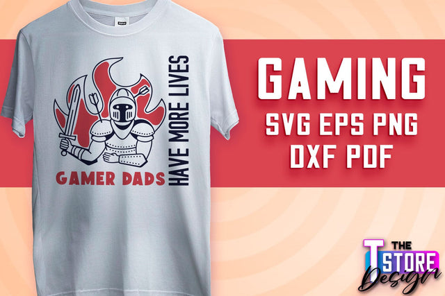 Gaming SVG Design | Gamer Quotes SVG | Funny Sayings SVG v.1 SVG The T Store Design 