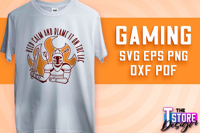 Gaming SVG Design | Gamer Quotes SVG | Funny Sayings SVG v.2 SVG The T Store Design 