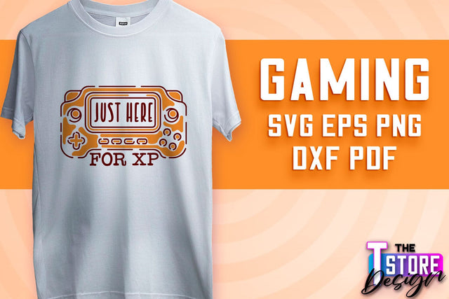 Gaming SVG Design | Gamer Quotes SVG | Funny Sayings SVG v.2 SVG The T Store Design 